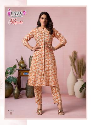 Mystic9 khushi vol 8 coord set bombay market surat online shopping